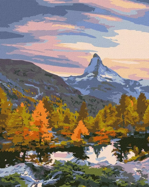 Malowanie po numerach -Jasny las 40x50cm - tantis.pl