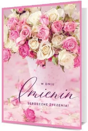 Karnet B6 Imieniny - tantis.pl