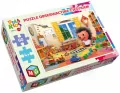 Alexander. Puzzle. Obserwacyjne z Jeżykiem, 60 elementów - tantis.pl