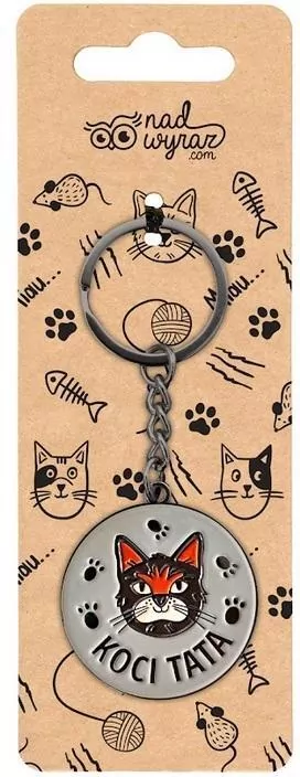 Brelok koci tata - tantis.pl