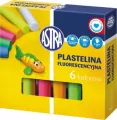 Plastelina fluorescencyjna 6 kolorów - tantis.pl