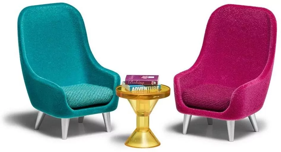 Zestaw mebli fotele do domku dla lalek - tantis.pl