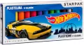 Plastelina 12 kolorów Hot Wheels - tantis.pl