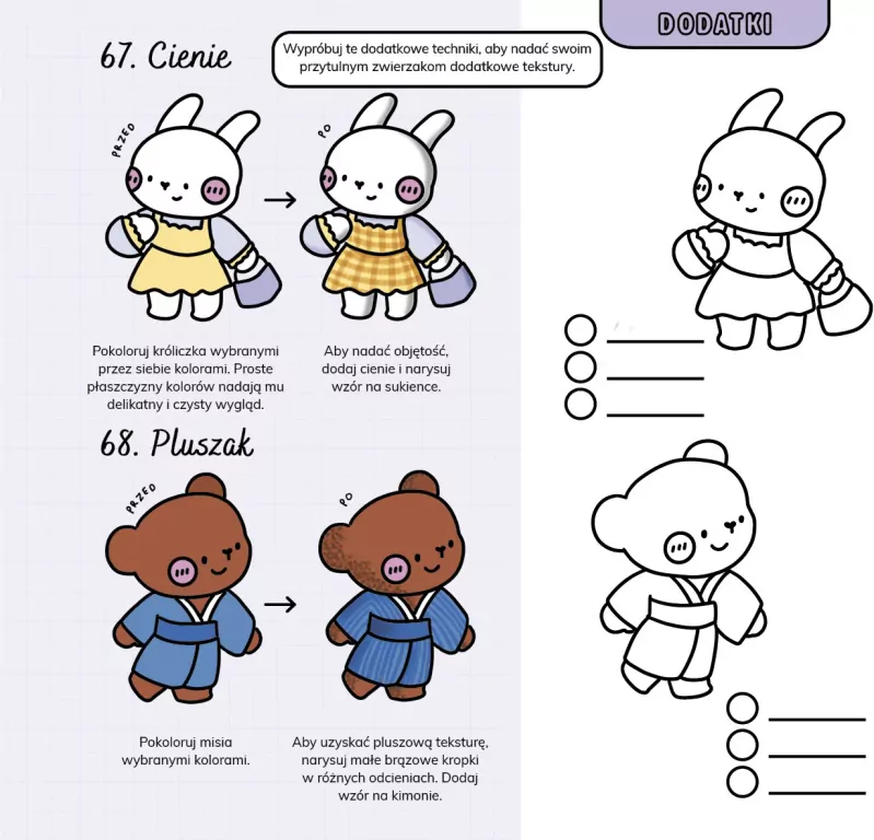 Jak rysować w stylu cozy. Sweet & cozy coloring - tantis.pl