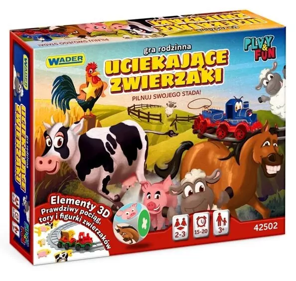 Play&Fun. Uciekające zwierzaki - tantis.pl