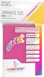 Gamegenic: Japanese Size Prime Sleeves (62x89 mm) 60 sztuk, Pink