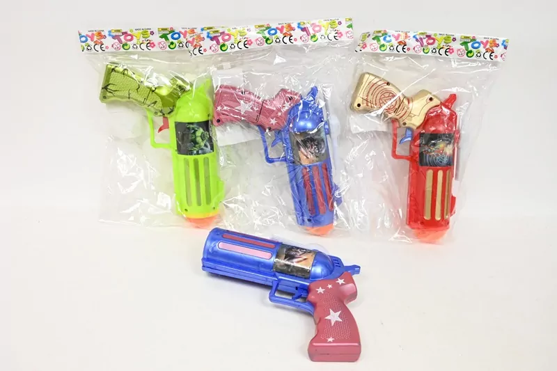 Pistolet na baterie światło - dźwięk - tantis.pl