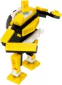 Klocki konstrukcyjne Alleblox RobotUnion 62el żółty - tantis.pl