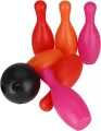Kręgle plastikowe + akc. w pudełku NL021-1B MC - tantis.pl