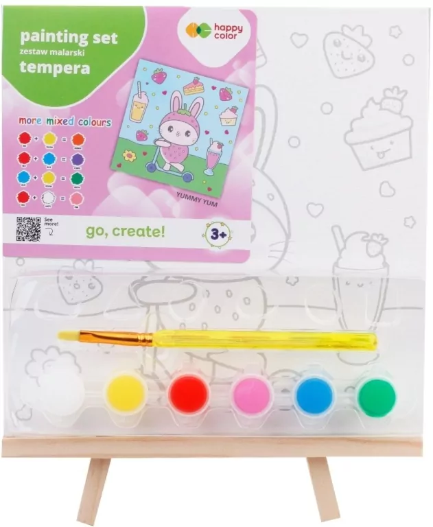 Zestaw do malowania Yummy Yum 9el HAPPY COLOR - tantis.pl
