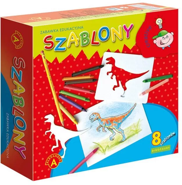 Szablony. Dinozaury - tantis.pl