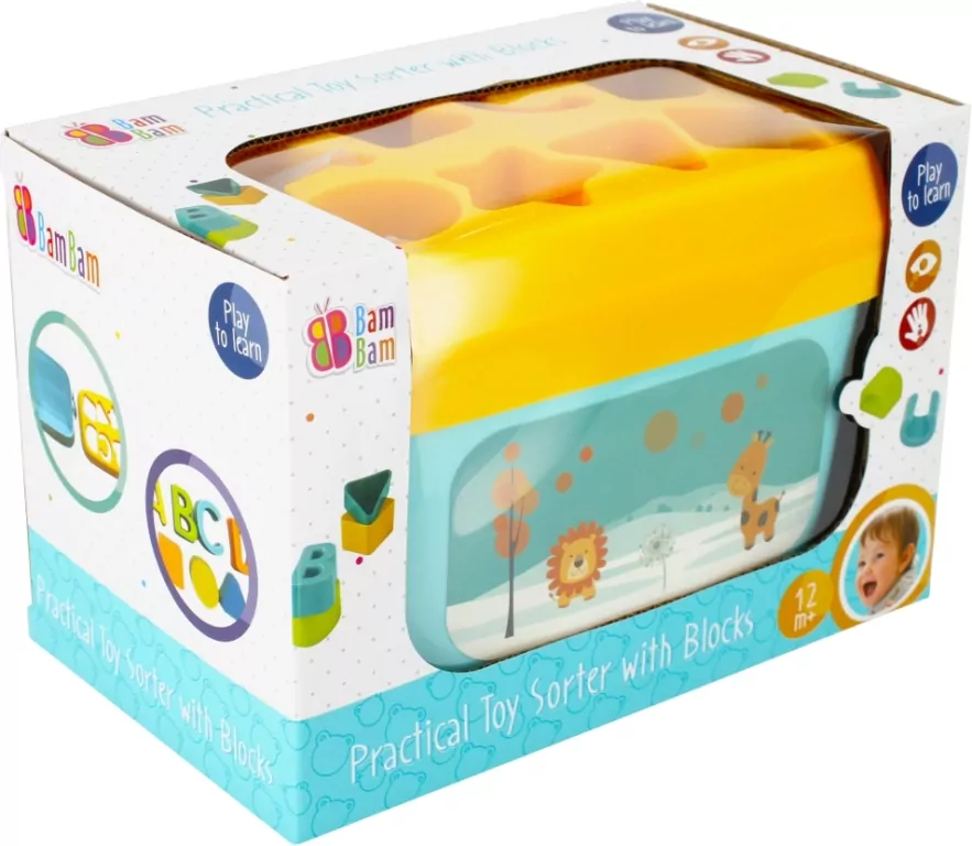 Sorter wiadereczko 2w1 BAM BAM - tantis.pl