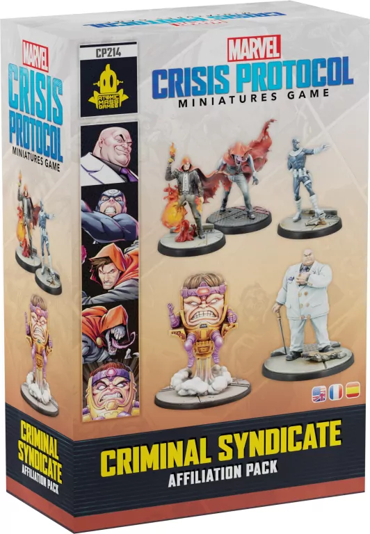 Marvel: Crisis Protocol - Criminal Syndicate Affiliation Pack - tantis.pl