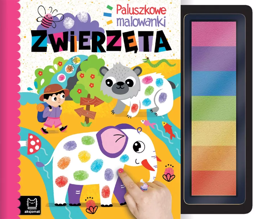 Paluszkowe malowanki. Zwierzęta - tantis.pl