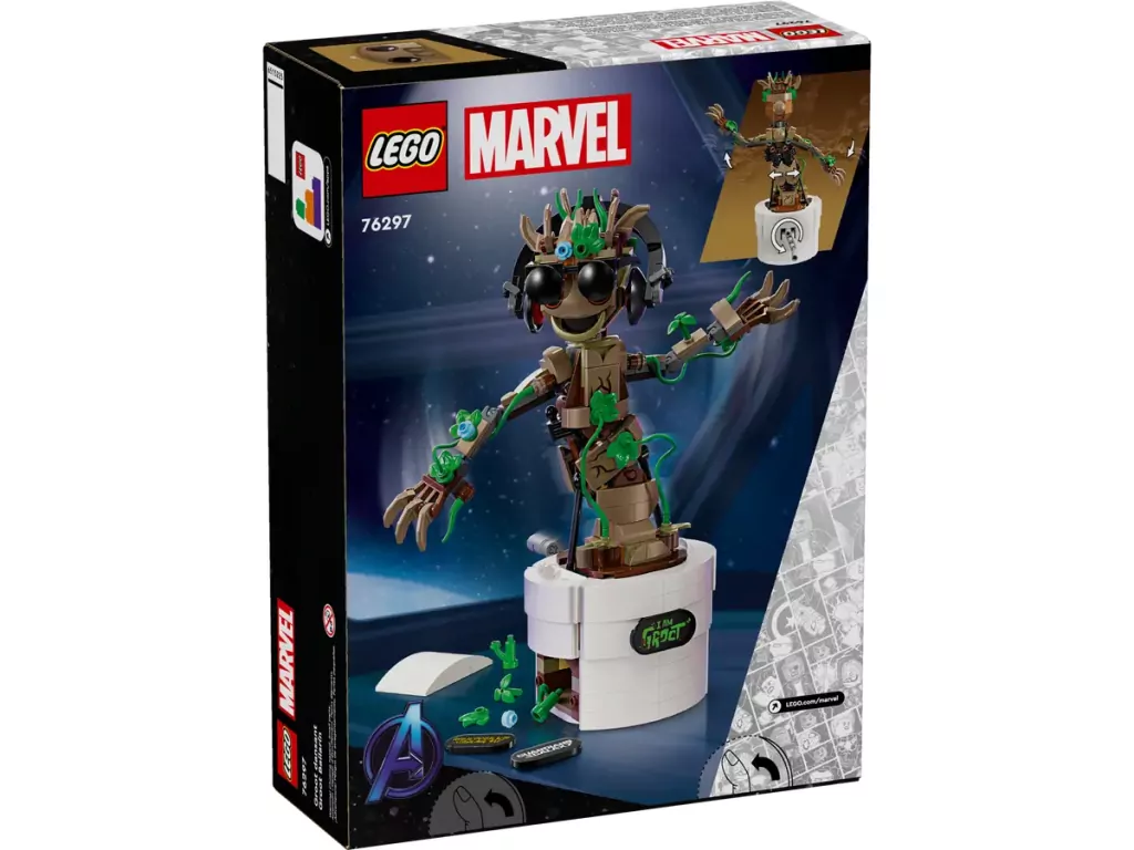 LEGO® Marvel. Tańczący Groot 76297 - tantis.pl
