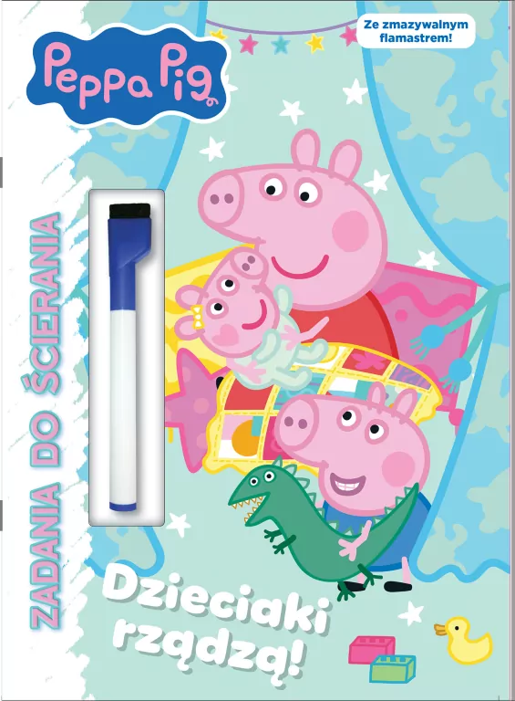 Świnka Peppa. Zadania do ścierania - tantis.pl