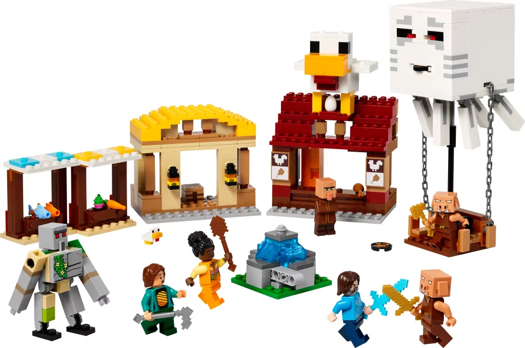LEGO® Minecraft. Atak balonowego Ghasta na wioskę 21273 - tantis.pl