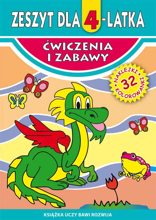 Zeszyt dla 4-latka - tantis.pl