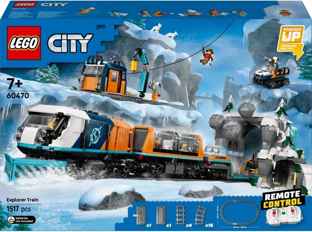 LEGO® City. Ekspres polarny arktycznych odkrywców 60470 - tantis.pl