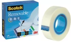 Taśma klejąca. Scotch Magic Removable, 19mm