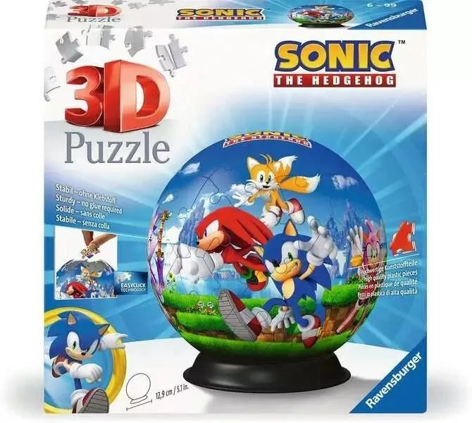Puzzle 3D 72 Kula: Sonic - tantis.pl