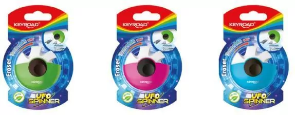Gumka do ścierania. Ufo Spinner blister, mix 1 sztuka - tantis.pl