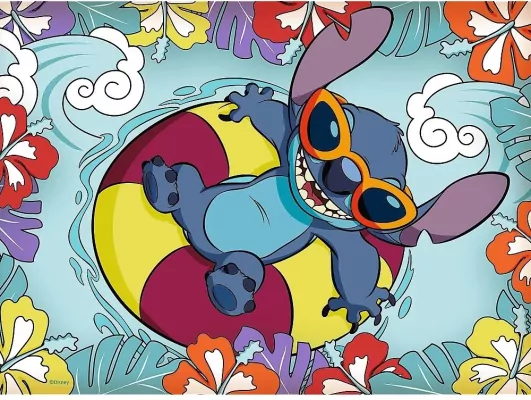 Puzzle 30 Lilo&Stitch na wakacjach TREFL