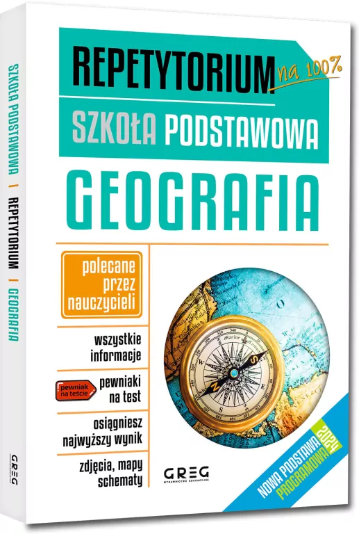 Repetytorium. Geografia. Szkoła podstawowa. Klasy 7-8 - tantis.pl