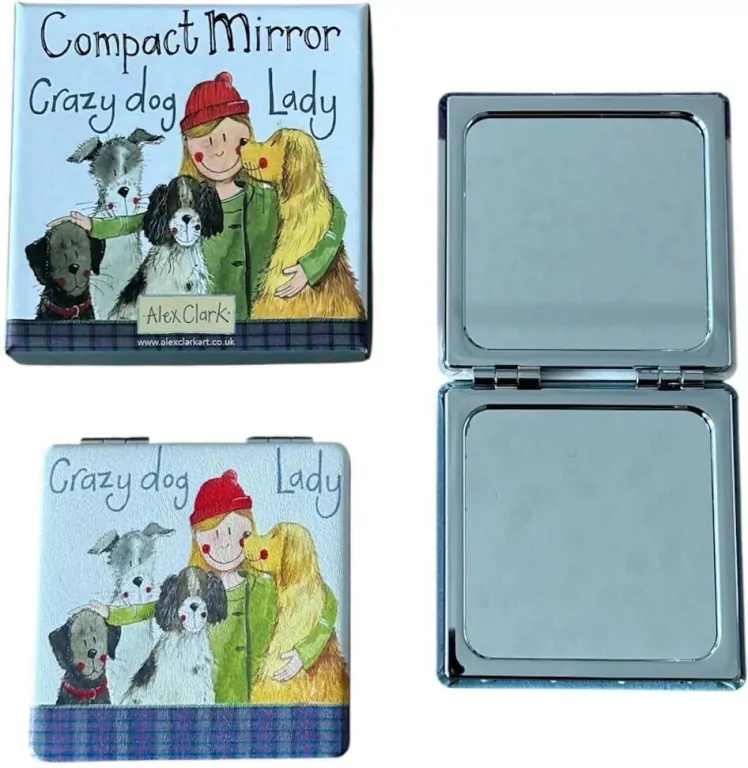 Lusterko Crazy Dog Lady Psiara - tantis.pl