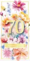 Karnet Urodziny 70 - tantis.pl