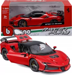 Bburago Ferrari SF90 XX Stradale 4.0 V8 1:24 model Bburago 18-26032 WŁOSKI SAMOCHÓD