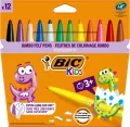 Flamastry Kids Visacolor XL 12 kolorów BIC - tantis.pl