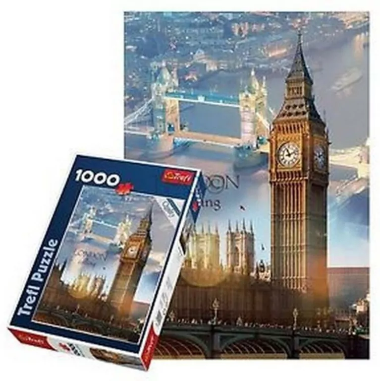 Puzzle 1000. Londyn o świcie. 10395 - tantis.pl
