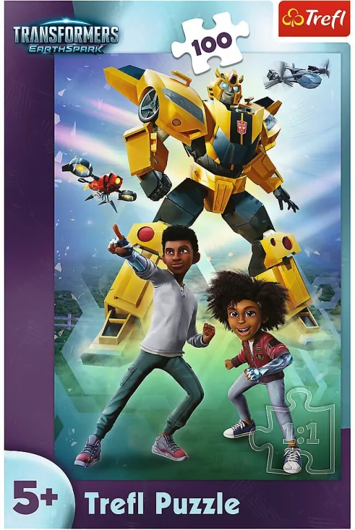 Puzzle 100. Drużyna Transformers - tantis.pl