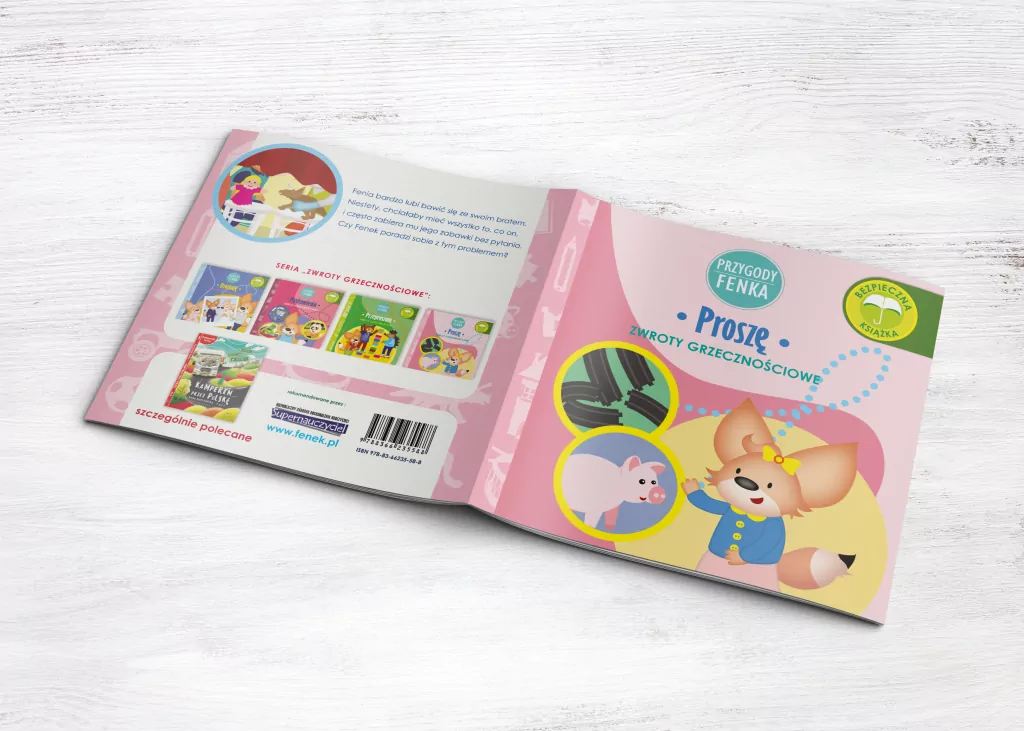 Proszę. Zwroty grzecznościowe. Przygody Fenka - tantis.pl