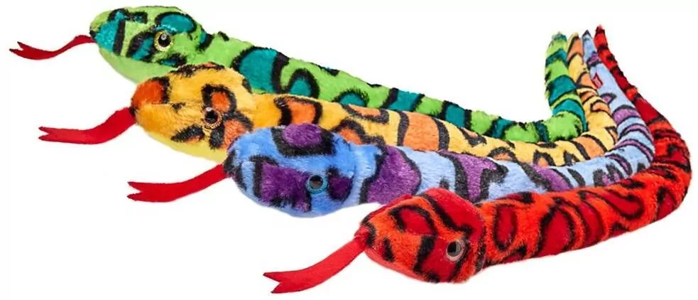 Maskotka Wąż czerwony 40cm 14011 - tantis.pl