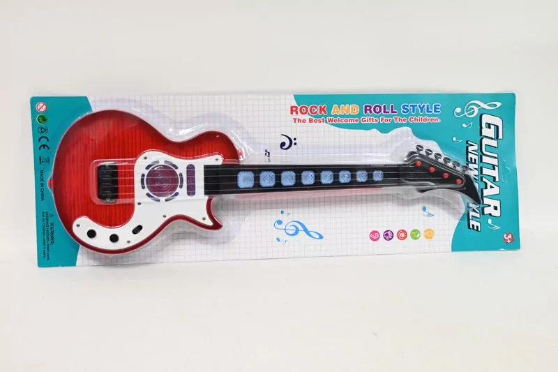 Gitara elektryczna na blistrze 1352100 21008 - tantis.pl