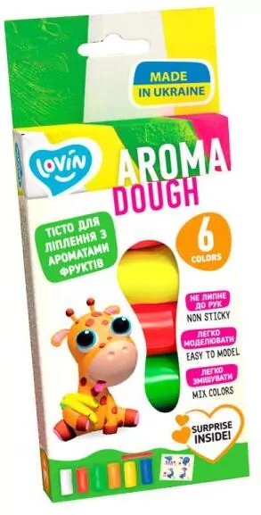 Plastelina Aroma 6 kolorów - tantis.pl