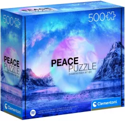 Puzzle 500. Peace Collection. Light Blue