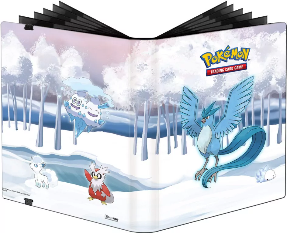Ultra Pro Pokemon 4-Pocket Portfolio Gallery Series Frosted Forest Album - tantis.pl