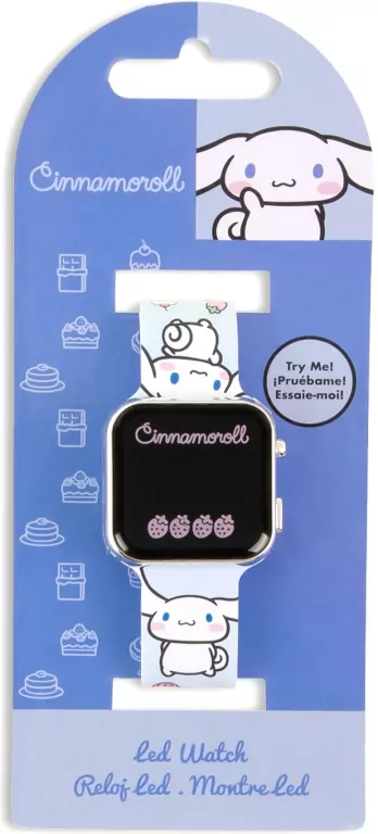 Zegarek LED Cinnamoroll CIN0001 - tantis.pl