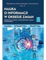 Nauka o informacji w okresie zmian X - tantis.pl