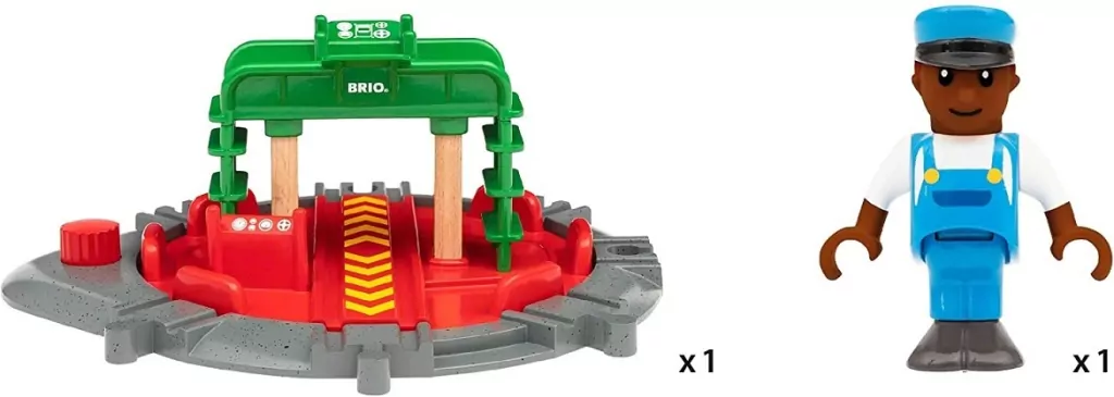 Brio Kolejka - Obrotnica z figurką. Zabawka. Ravensburger - tantis.pl
