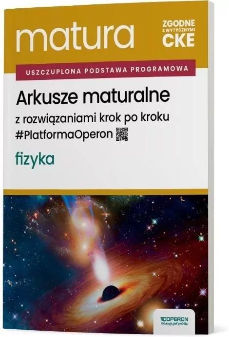 Matura 2026 Fizyka. Arkusze maturalne z rozwiązaniami krok po kroku. Zakres rozszerzony - tantis.pl