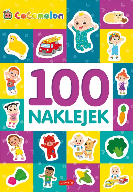 Cocomelon. 100 naklejek - tantis.pl