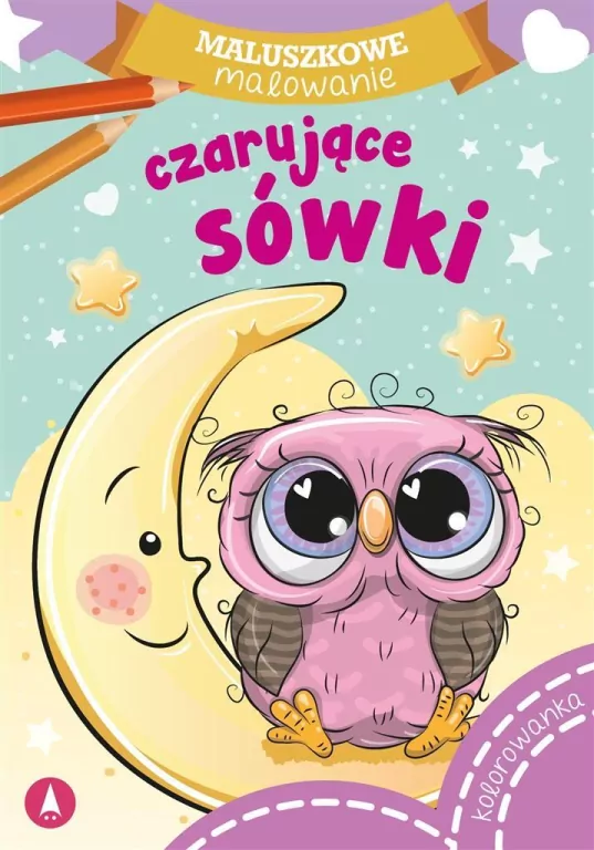 Czarujące sówki. Maluszkowe malowanie - tantis.pl