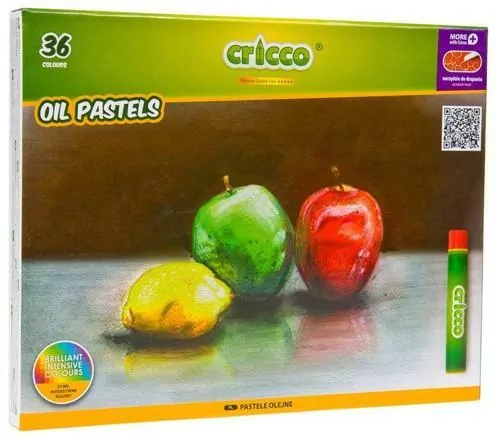 Pastele olejne 36 kolorów CRICCO - tantis.pl