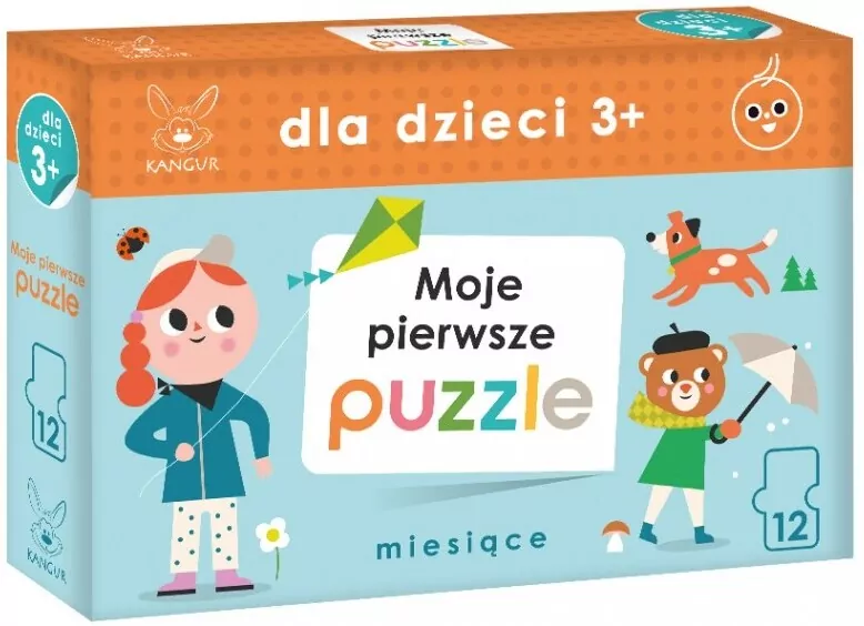 Kangur. Moje pierwsze Puzzle. Miesiące - tantis.pl