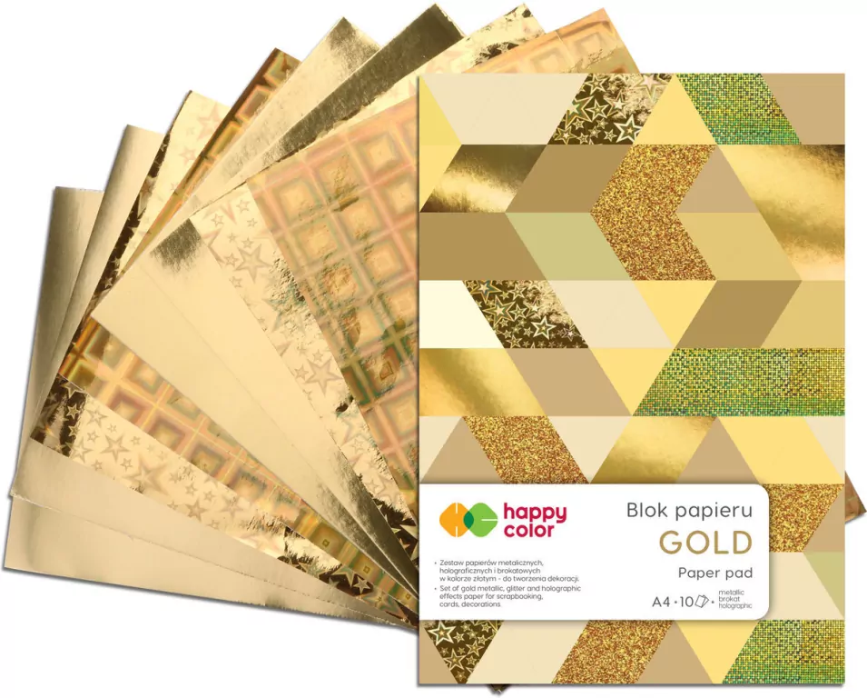 Blok A4/10K Gold 150g-230g - tantis.pl