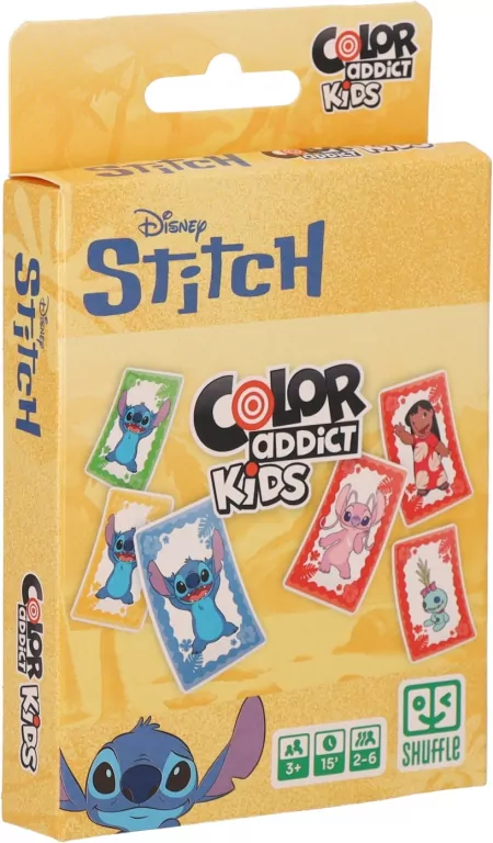 Shuffle Color Addict Kids Stitch CARTAMUNDI - tantis.pl